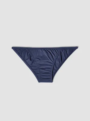 100% Organic Cotton String Bikini - Lapis