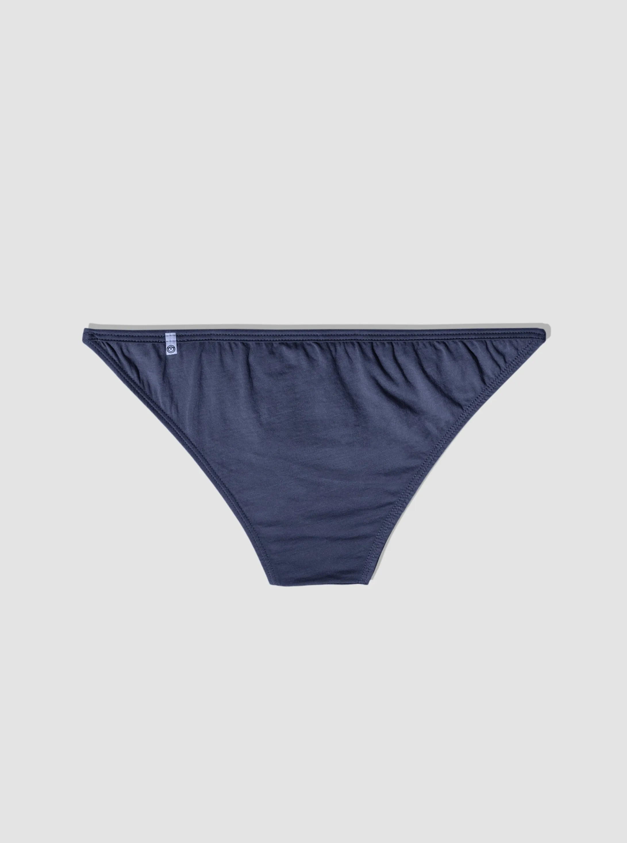 100% Organic Cotton String Bikini - Lapis