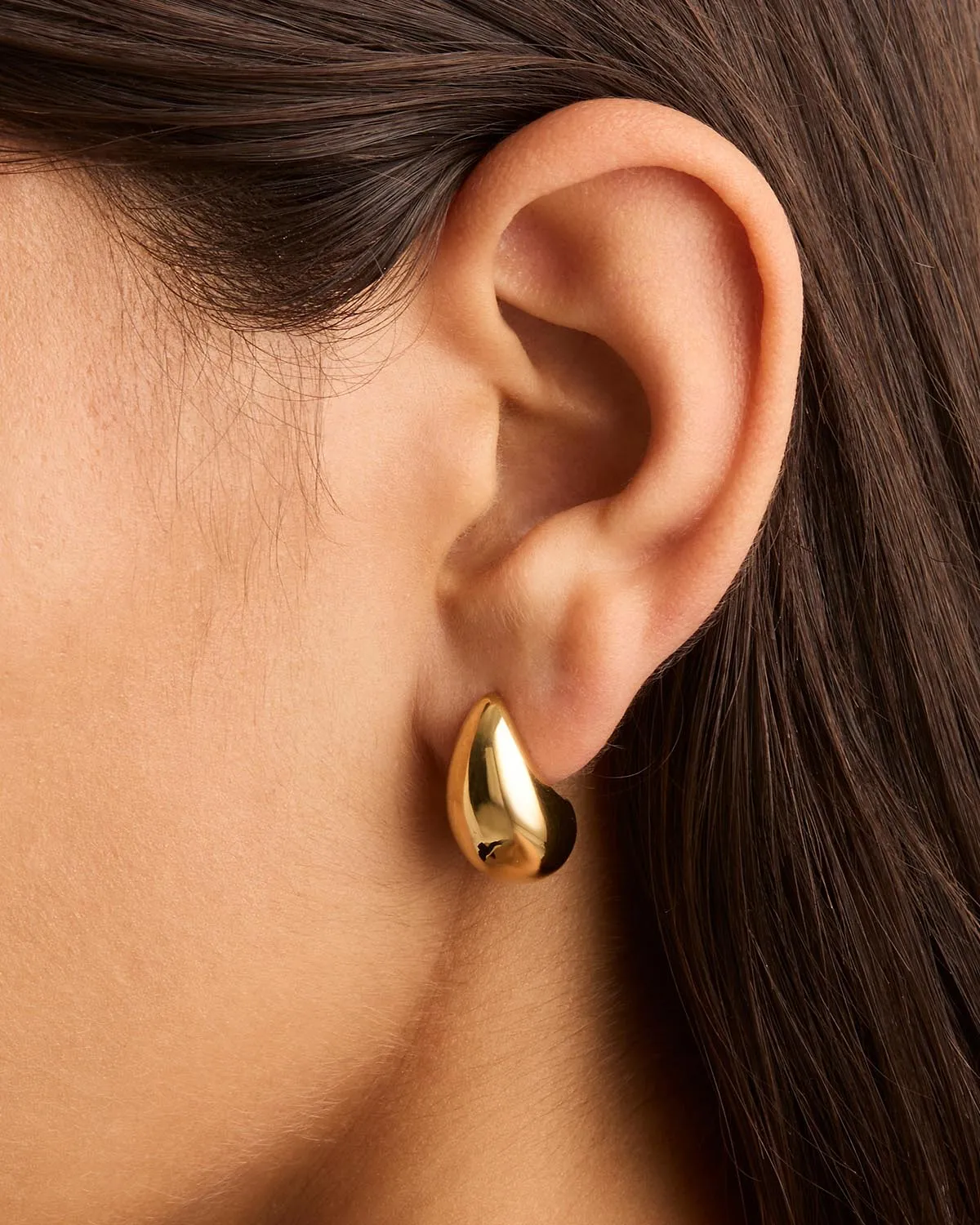 18k Gold Vermeil Made of Magic Large Earrings