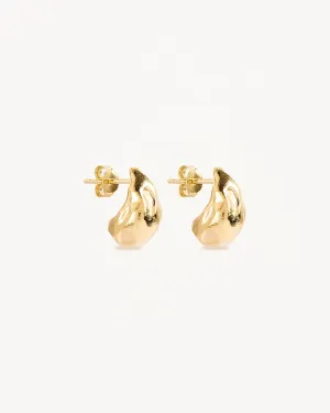 18k Gold Vermeil Wild Heart Small Earrings