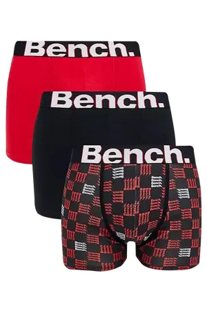 3 Pack Bench Mens Jenkins Cotton Boxer - XL/2XL