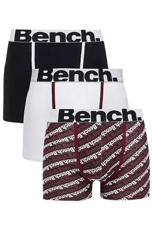 3 Pack Bench Mens Mendes Cotton Boxer