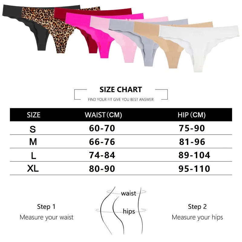 3 pack Seamless Panty Set Underwear Comfort Intimates Fashion Ladies Low-Rise Briefs Panties Lingerie