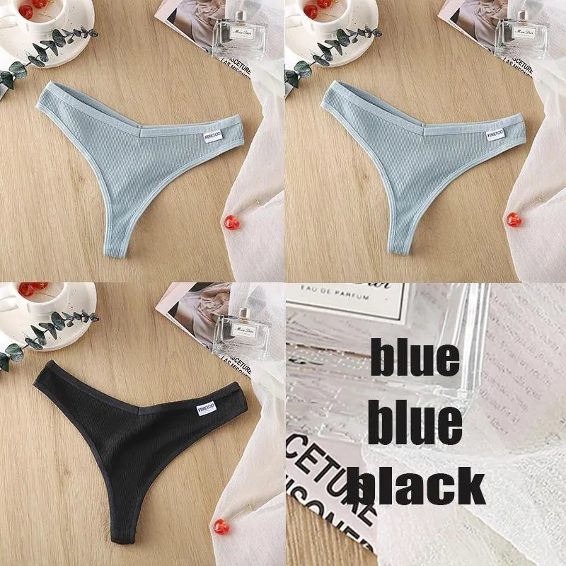 3Pcs Comfortable Summer Low Rise Underwear for Women