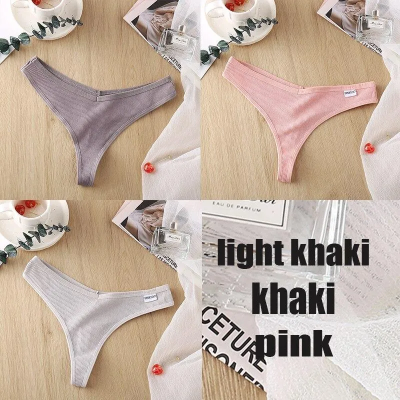 3Pcs Comfortable Summer Low Rise Underwear for Women