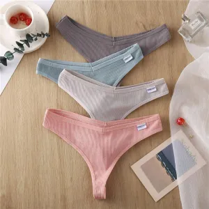 3Pcs Comfortable Summer Low Rise Underwear for Women