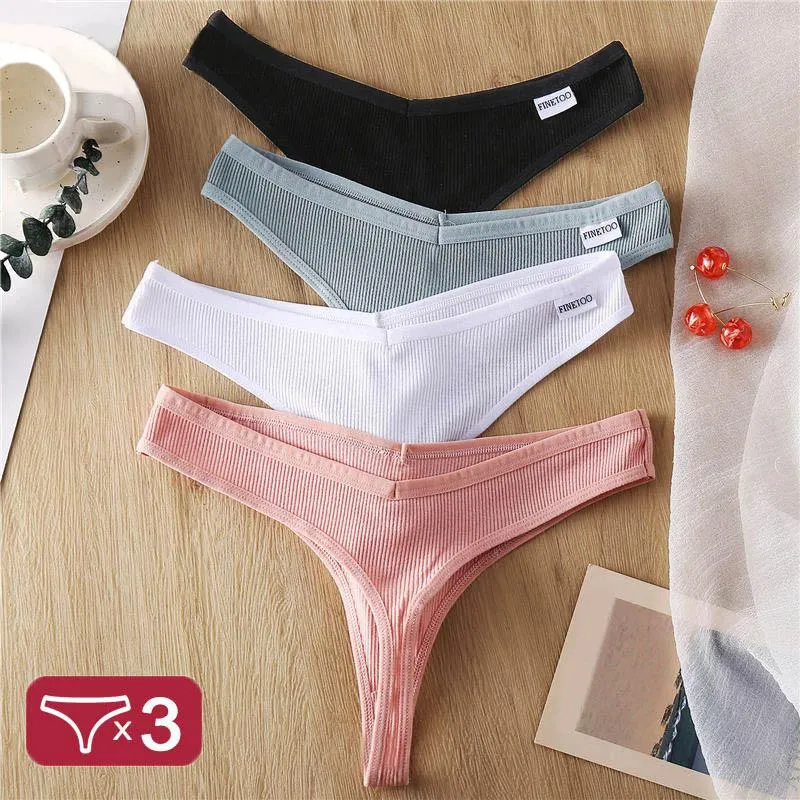 3Pcs Comfortable Summer Low Rise Underwear for Women