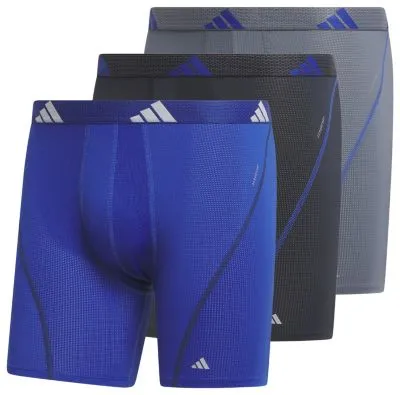 adidas Men's Performance Mesh 3-Pack Boxer Brief