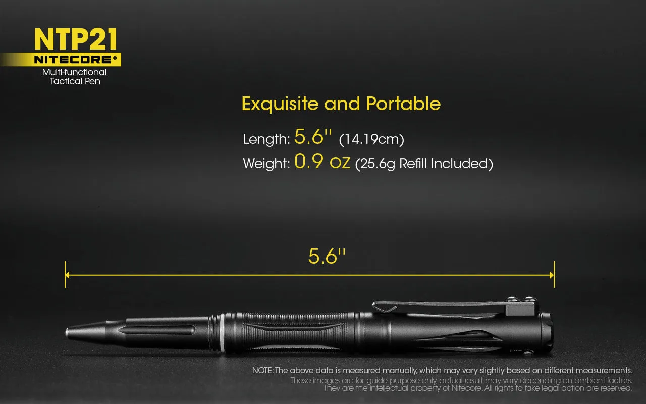 Aluminum Tactical Pen NTP21