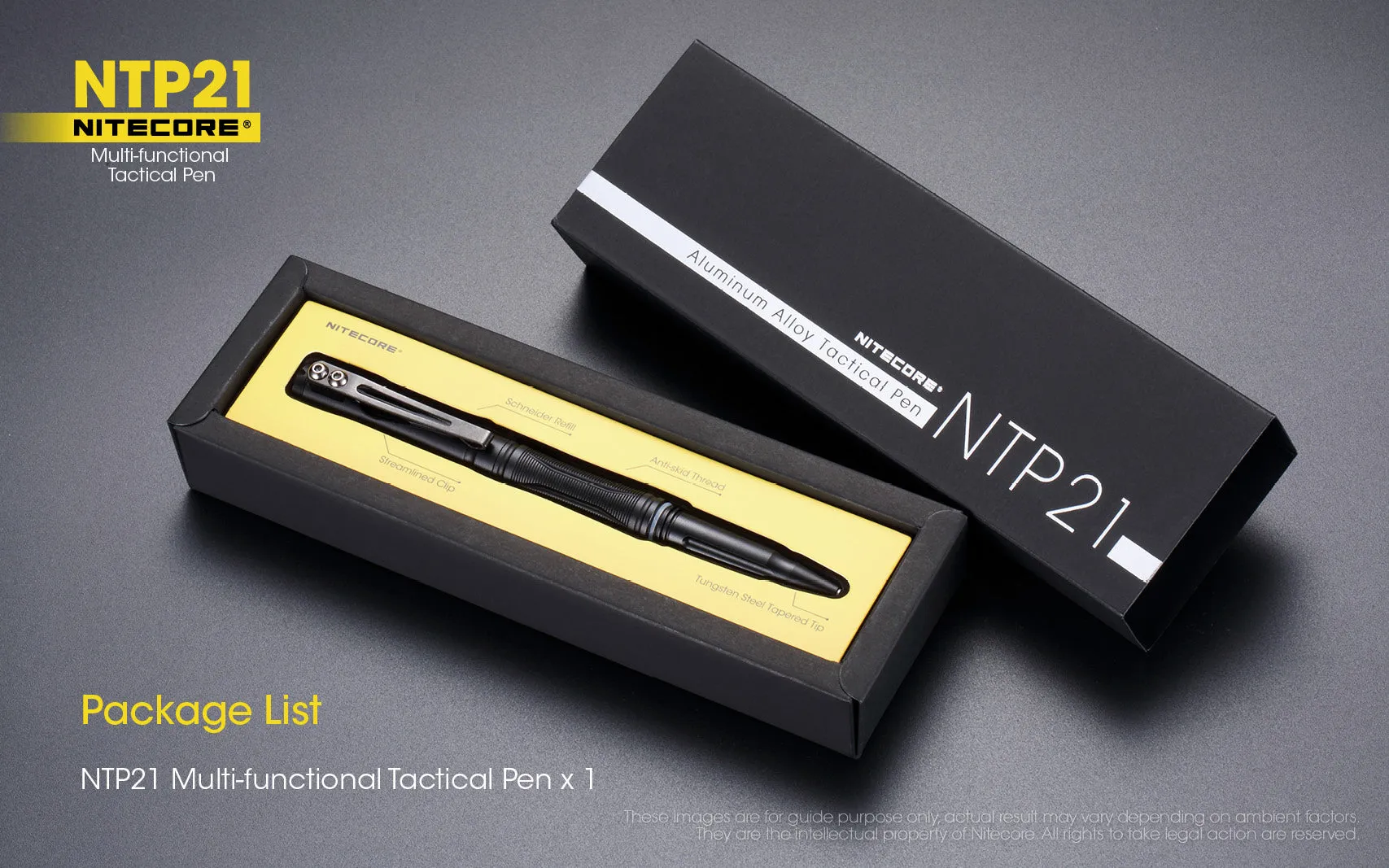 Aluminum Tactical Pen NTP21