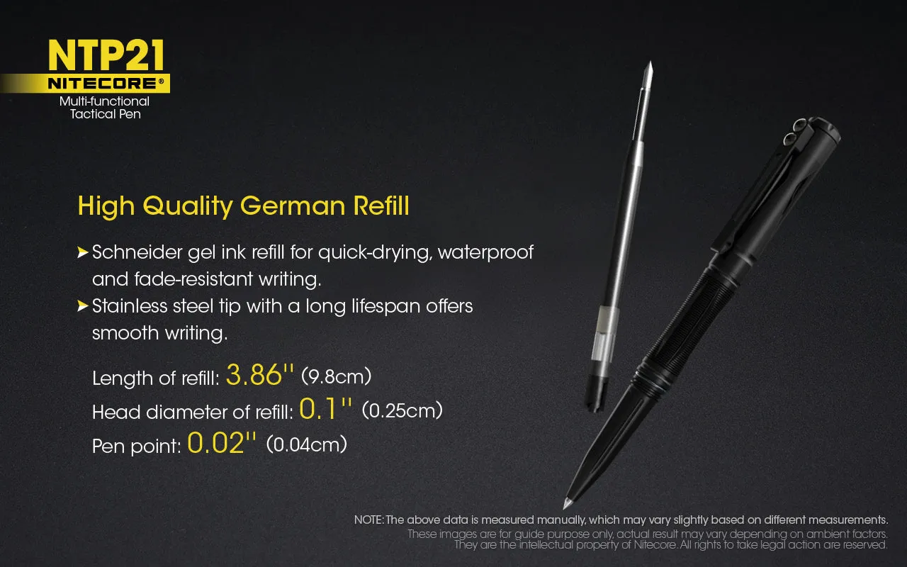 Aluminum Tactical Pen NTP21