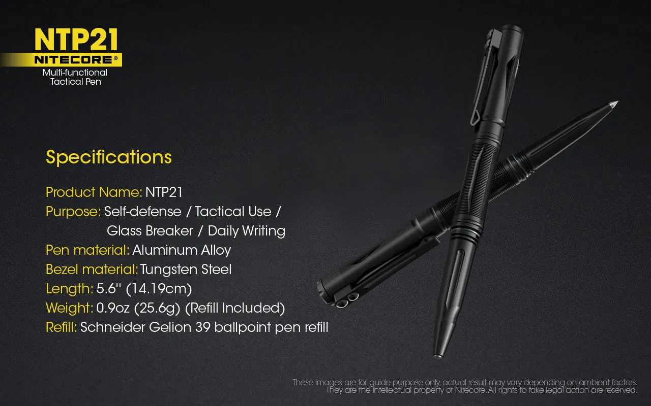 Aluminum Tactical Pen NTP21