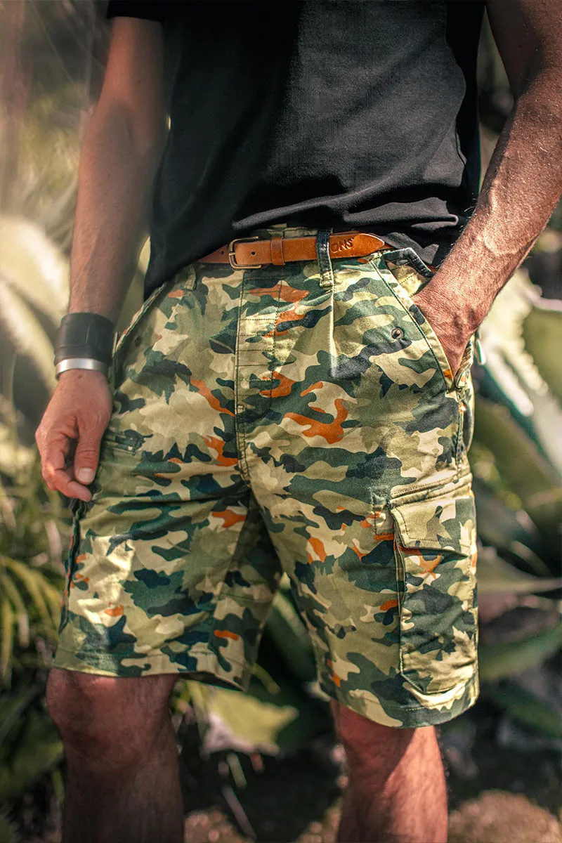 &SONS Surplus Army Shorts Camo