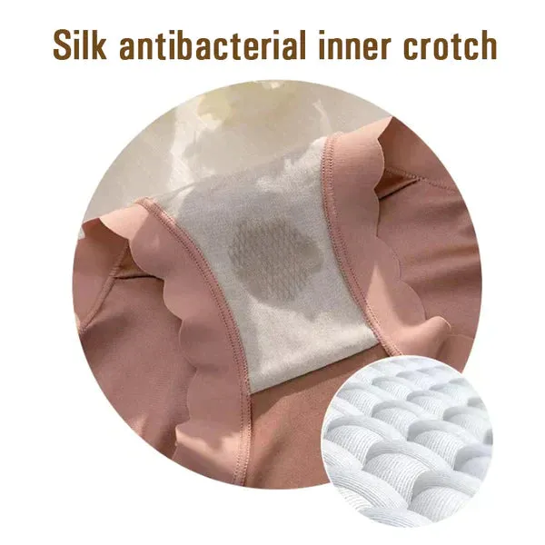 Antibacterial Ice Silk Moisture-absorbing Panties