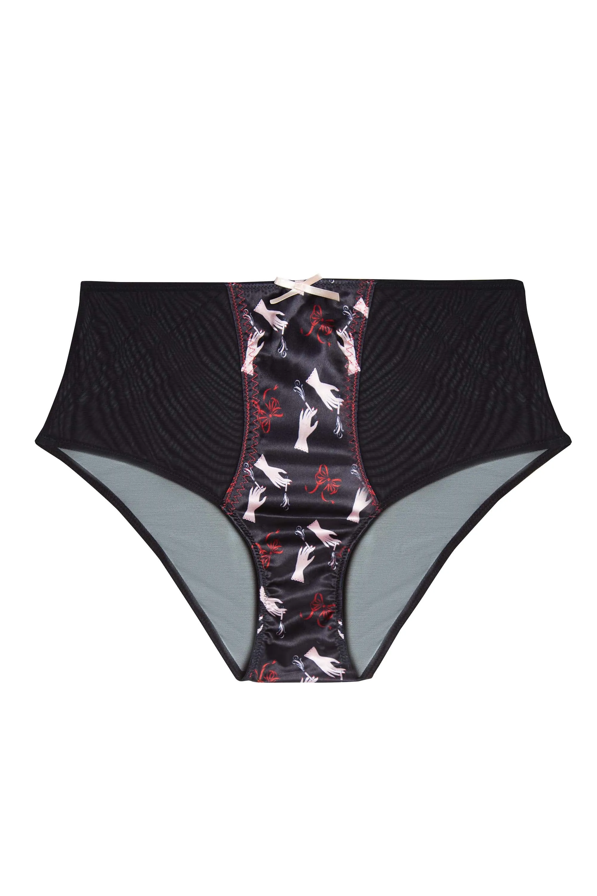 Blaze Smoking Printed High Waist Brief