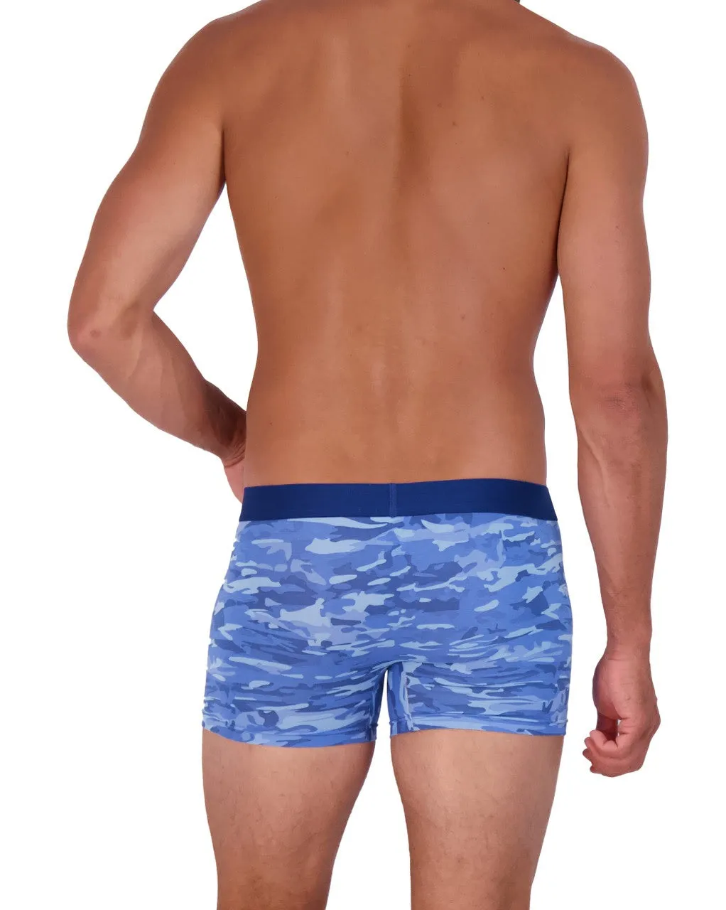 Boxer Briefs - Blue Camo