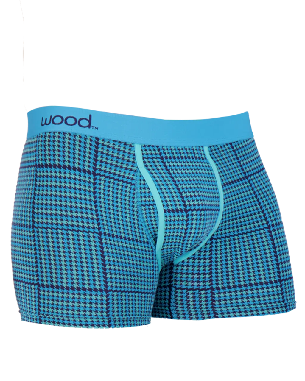 Boxer Briefs - Blue Houndstooth