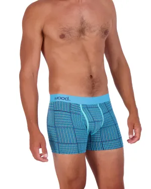 Boxer Briefs - Blue Houndstooth