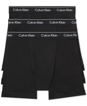 Calvin Klein Men's Classic Cotton Three-Pack Boxer Briefs