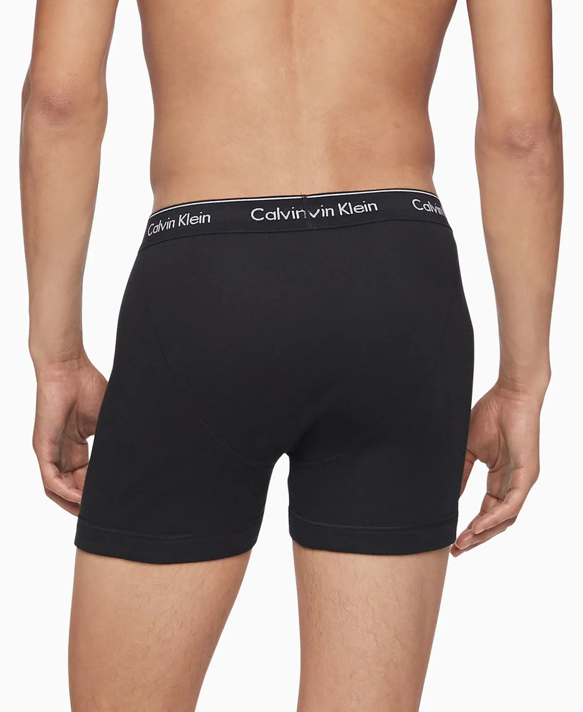 Calvin Klein Men's Classic Cotton Three-Pack Boxer Briefs