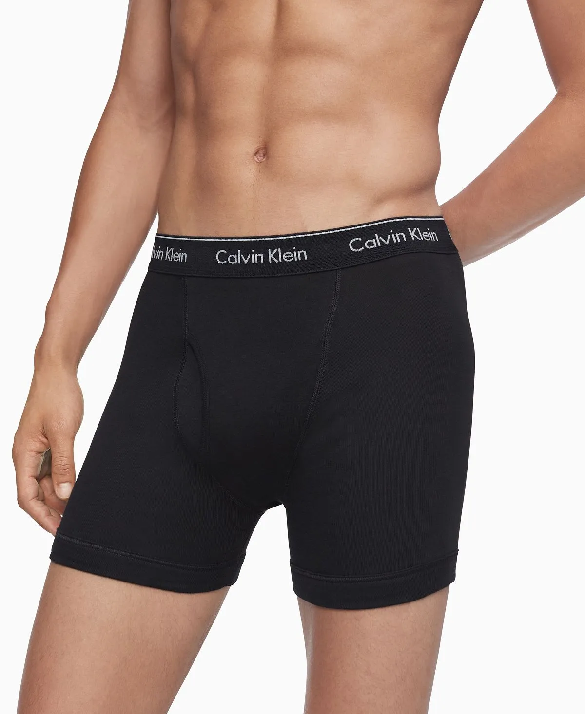 Calvin Klein Men's Classic Cotton Three-Pack Boxer Briefs