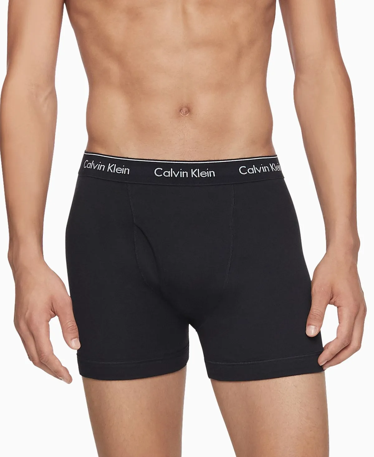 Calvin Klein Men's Classic Cotton Three-Pack Boxer Briefs