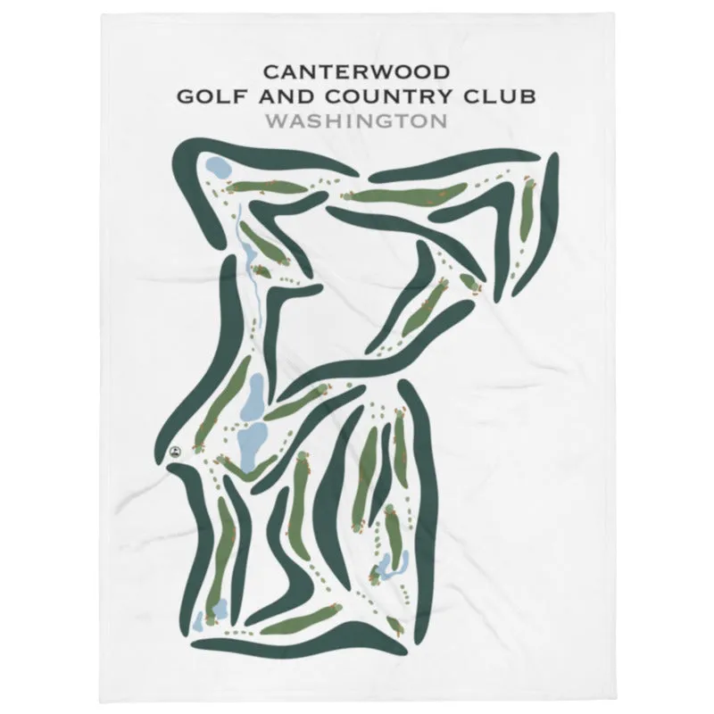 Canterwood Golf & Country Club, Washington - Printed Golf Courses