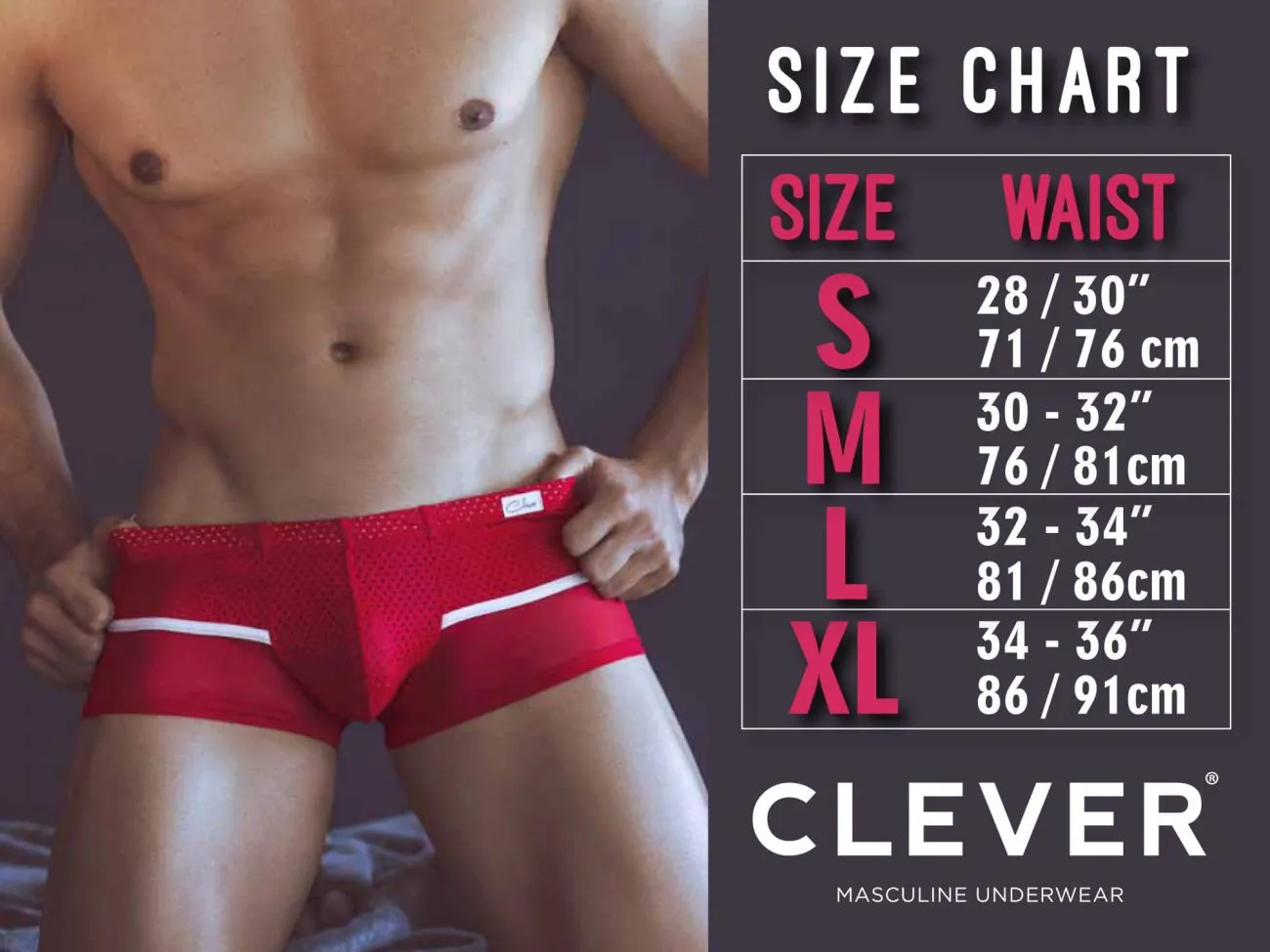 Clever 2199 Limited Edition Boxer Briefs Color Pink-40