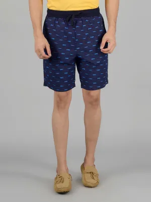 Dark Blue Solid Regular Fit Boxer Shorts | JadeBlue