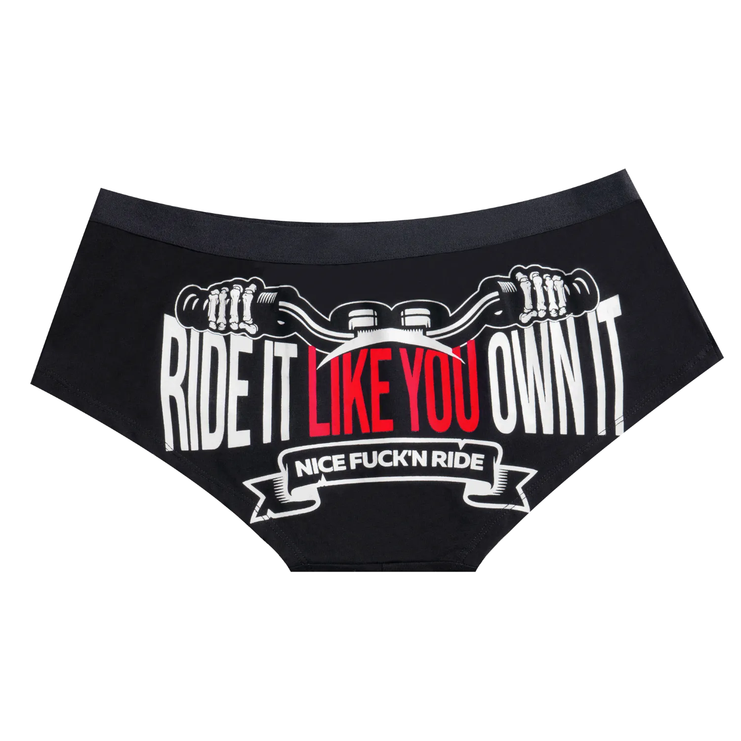 Dream Apparel RIDE IT LIKE YOU OWN IT Men's Underwear Boxer Low Rise Brief Underpants Shorts