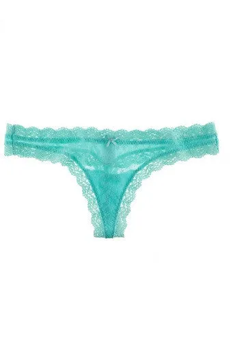 Eberjey Delirious Lace Low Rise Thong