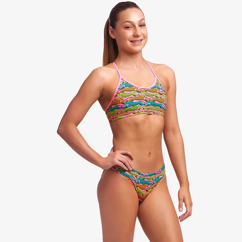 Funkita - Lying Cheet - Girls Eco Racerback Two Piece