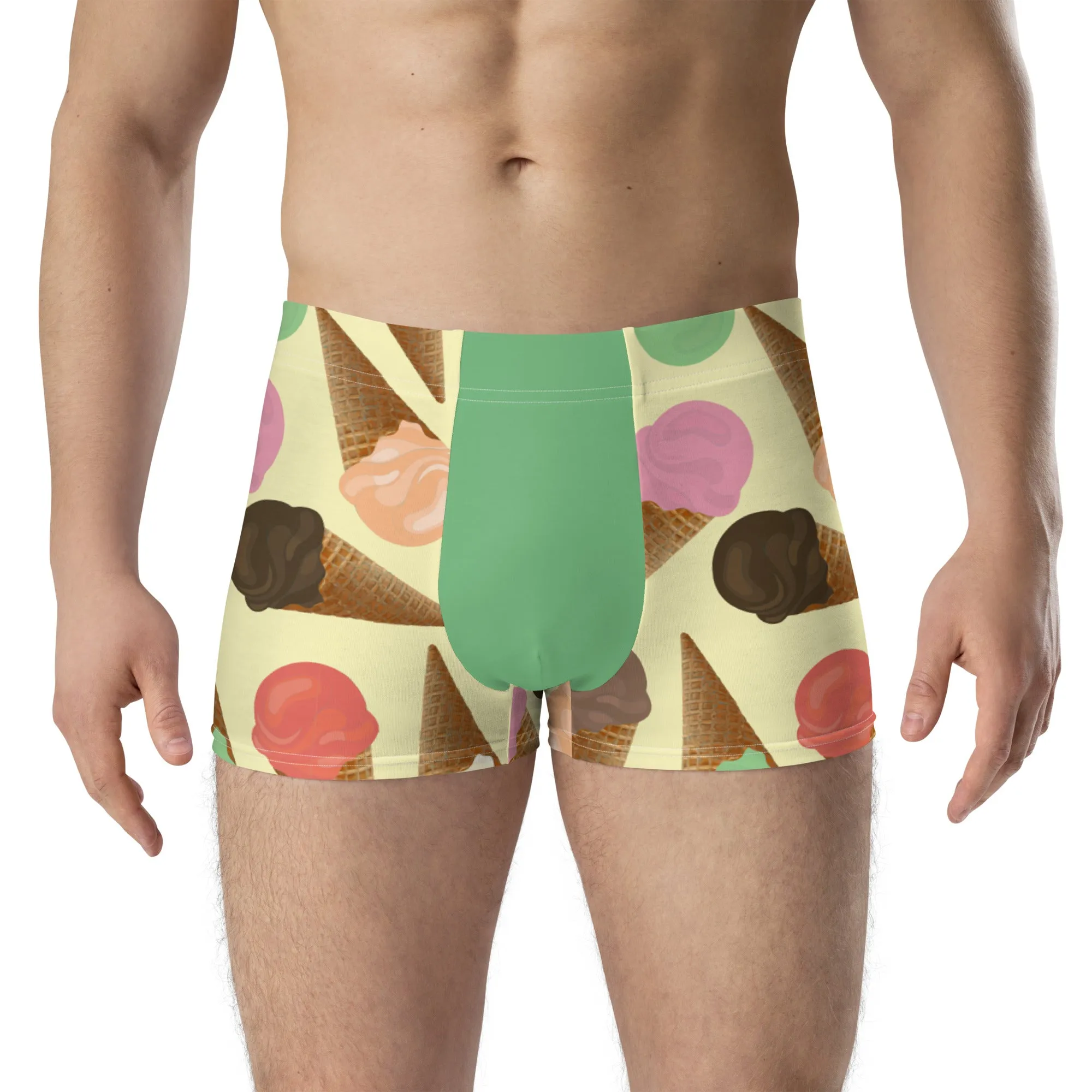 Ice Cream Lick It Mens Boxer Briefs Underwear