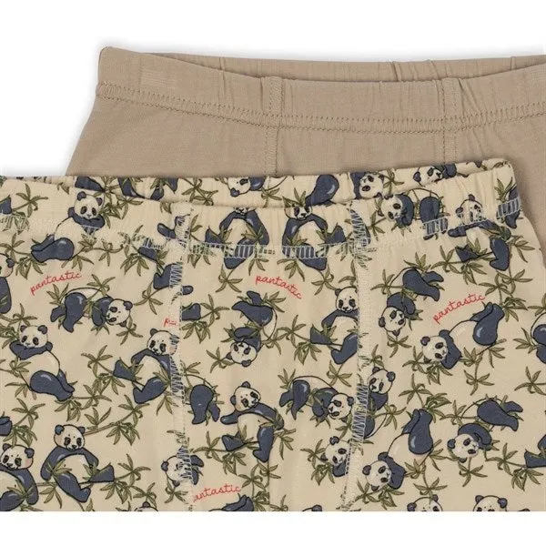 Konges Sløjd Panda/Oxford Tan Basis 2-pack Boksershorts