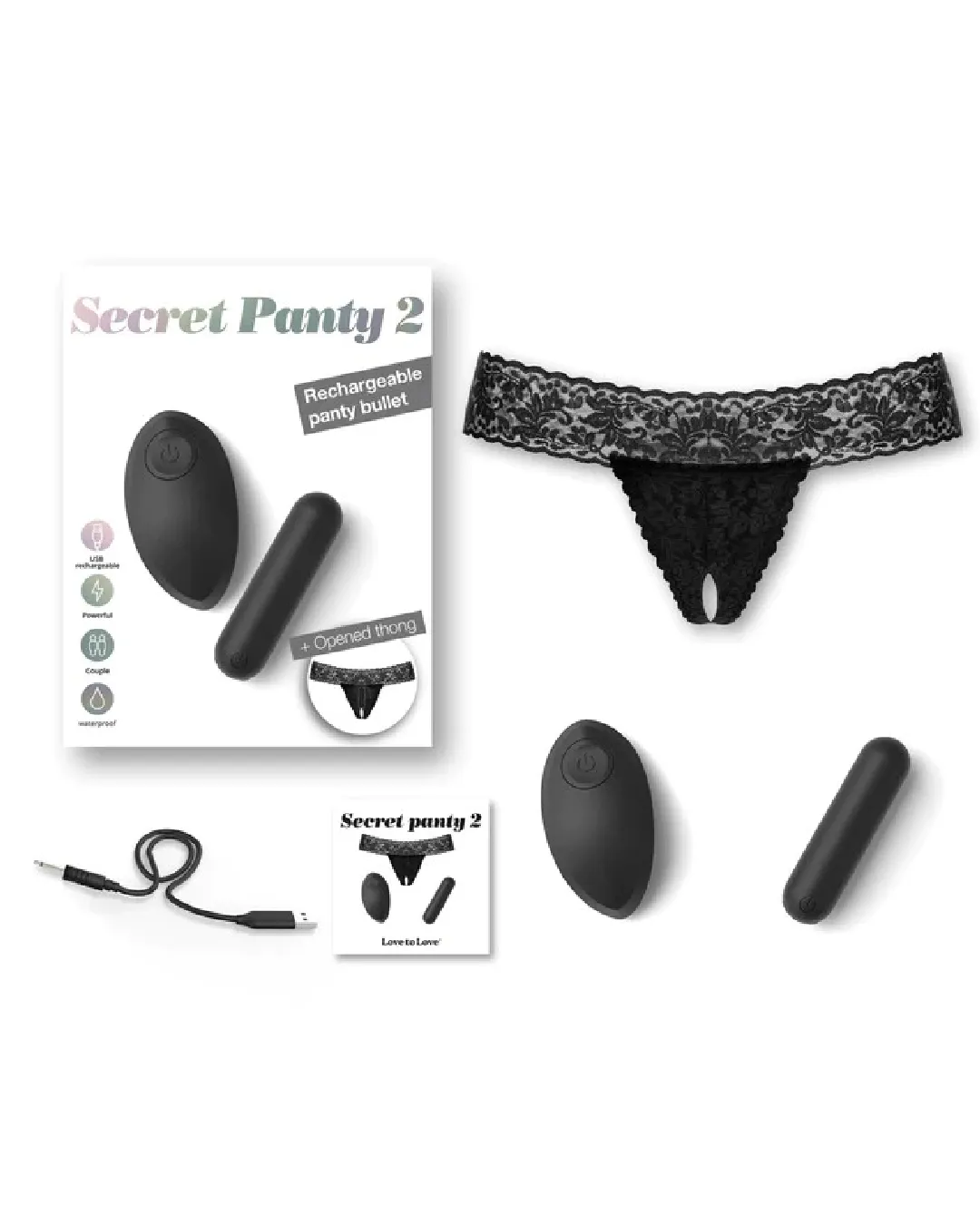 Love to Love Secret Vibrating Panty