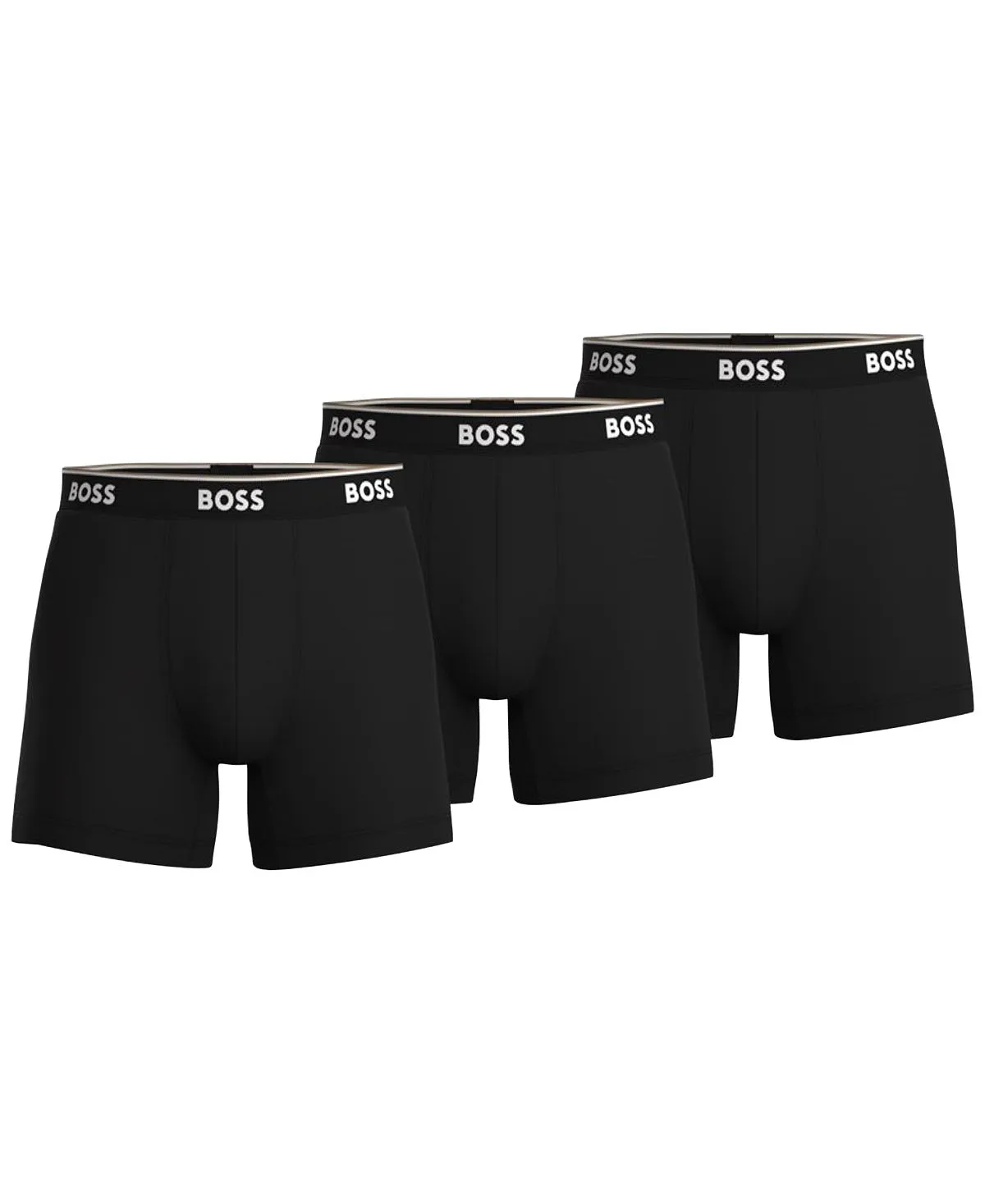 Men's 3-piece Solid boxers BOSS