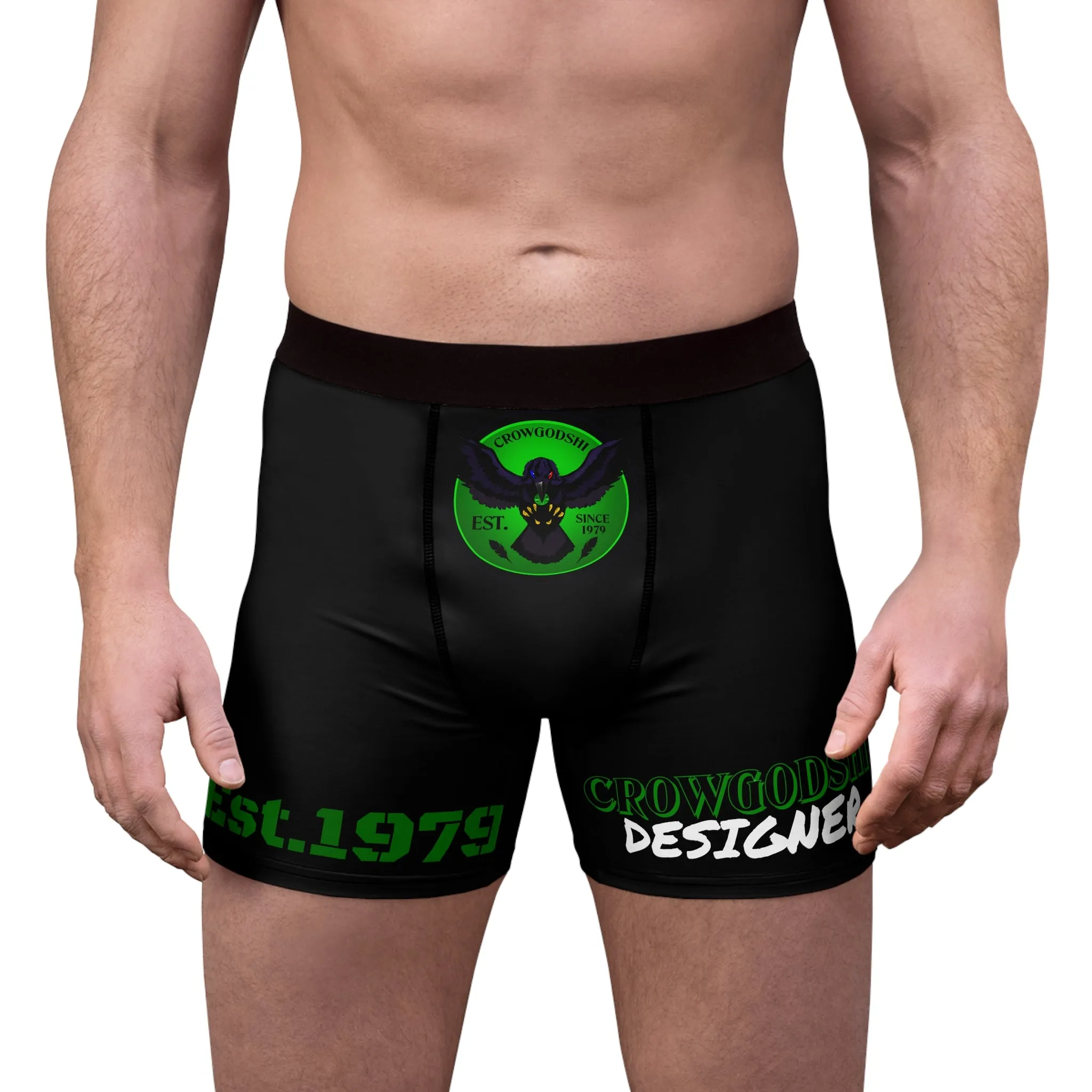 Men's Black CD Est.1979 Boxer Briefs