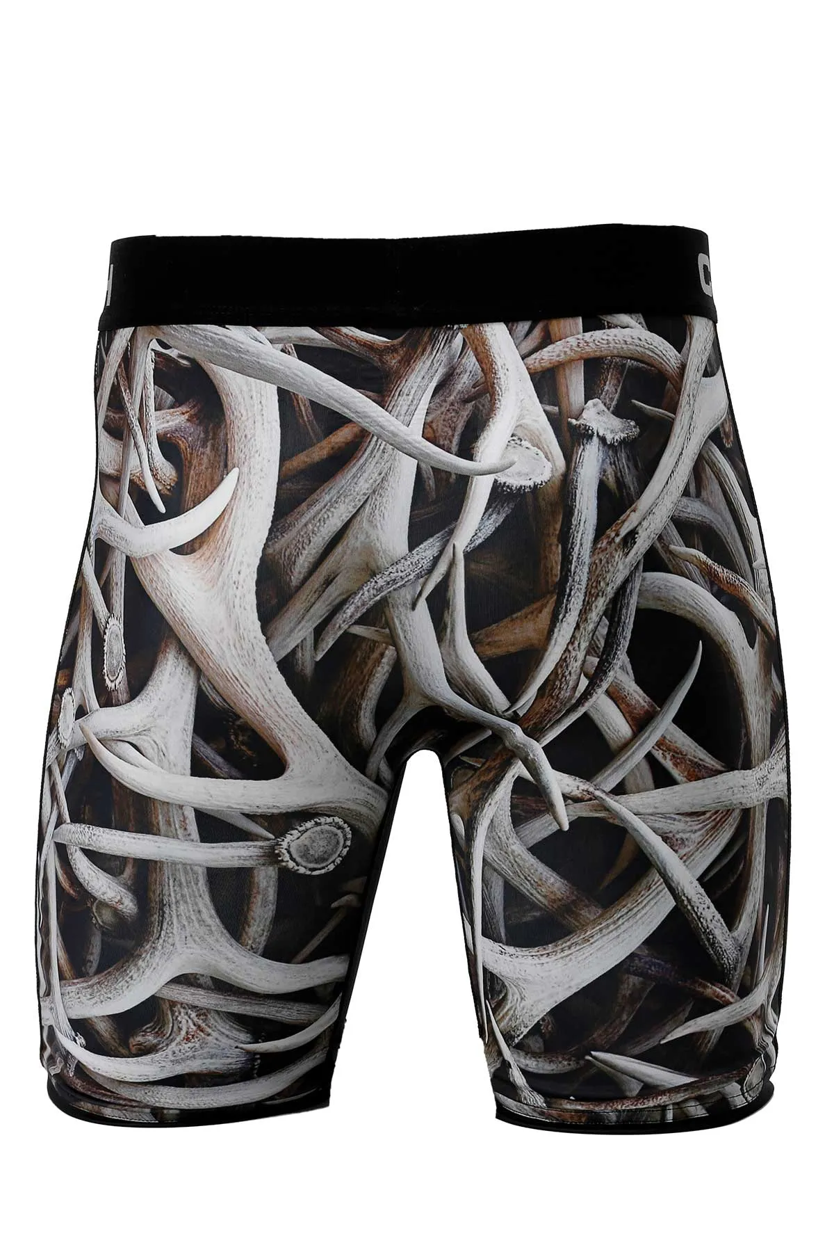 Men's Cinch Bugling Elk Print 9" Boxer Brief