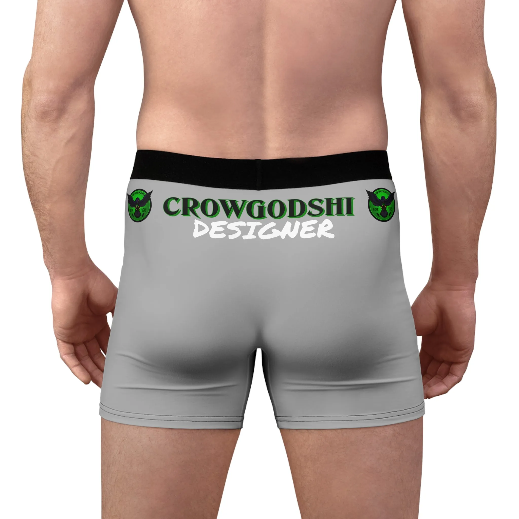 Men's Light Gray CD Est.1979 Boxer Briefs