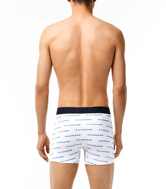 Men's Logo Print Trunks White/Kingdom