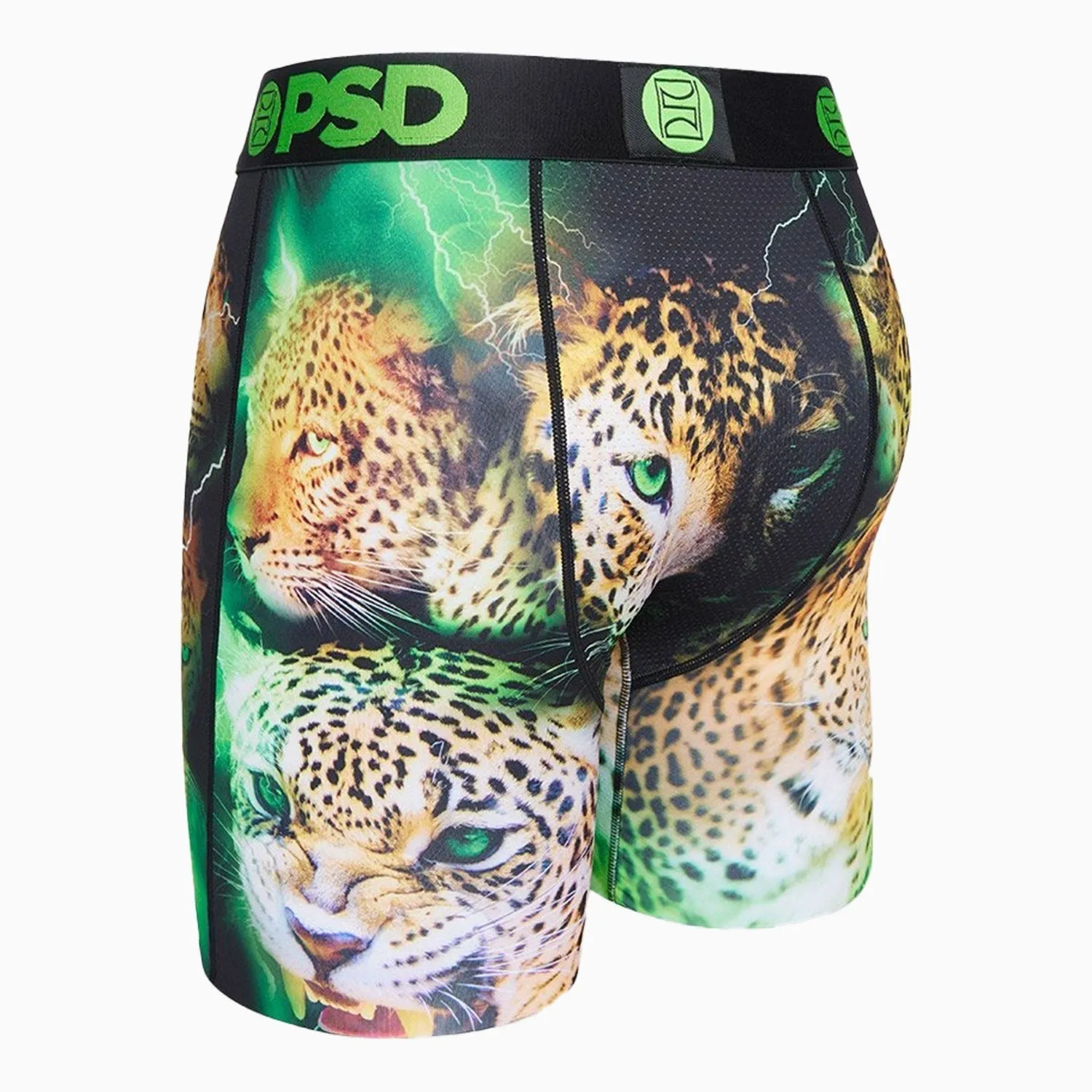 Men's Neon Cheetah Boxers