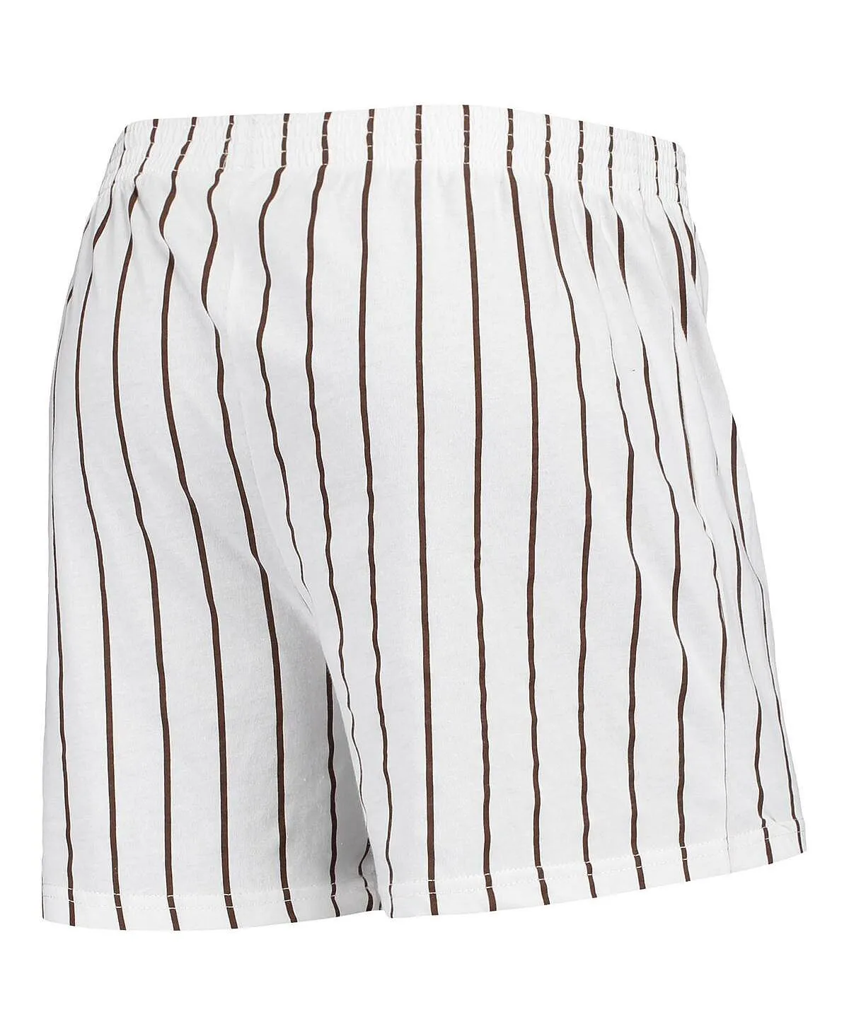 Men's san diego padres vigor white pinstripe boxers Concepts Sport, white