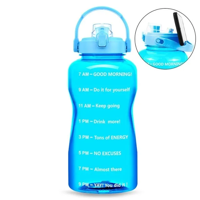 Motivational Gym Fitness Water Bottle - BPA Free