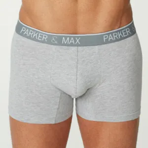 Parker & Max PMFPCS  Classic Cotton Stretch Boxer Brief  Heather