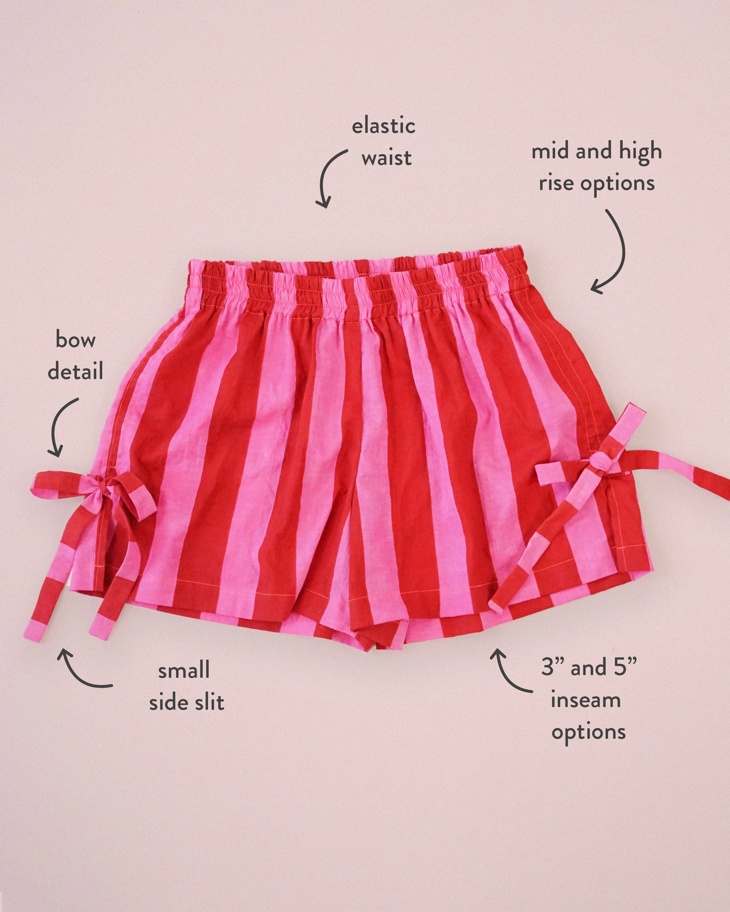 PDF Pattern - Bow Boxer Shorts | Matchy Matchy Sewing Club