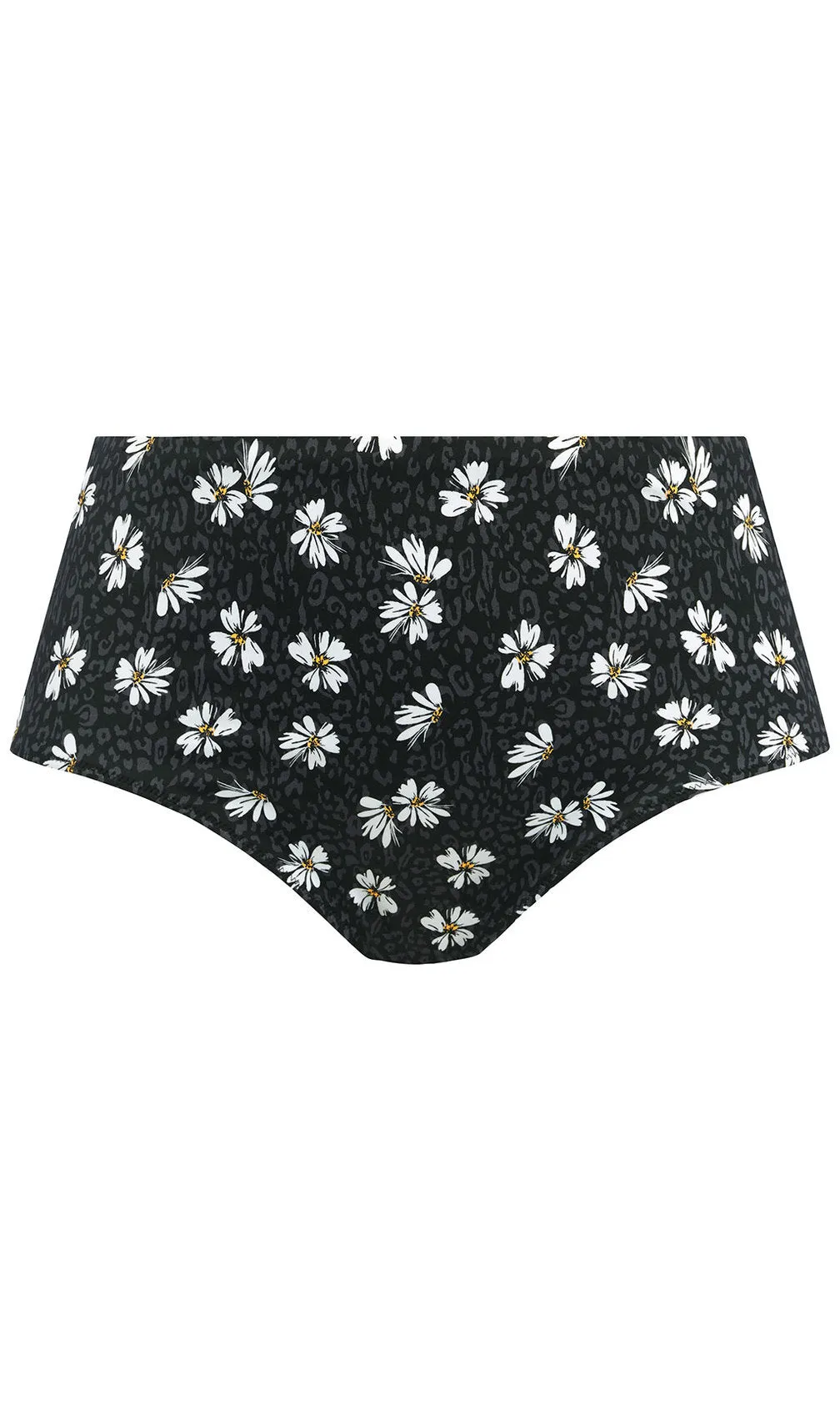 Plain Sailing Black Daisy Bikini Brief