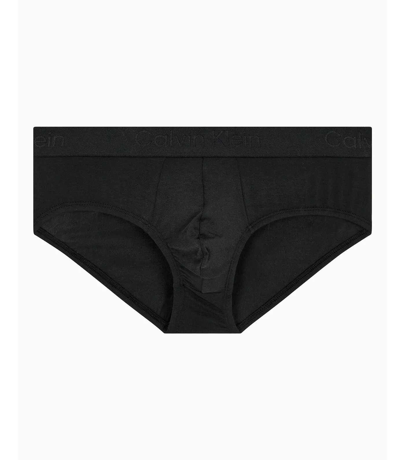 Silk Knit Hipster Briefs Black