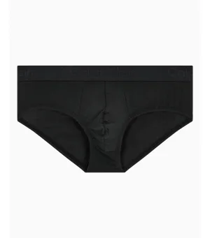 Silk Knit Hipster Briefs Black