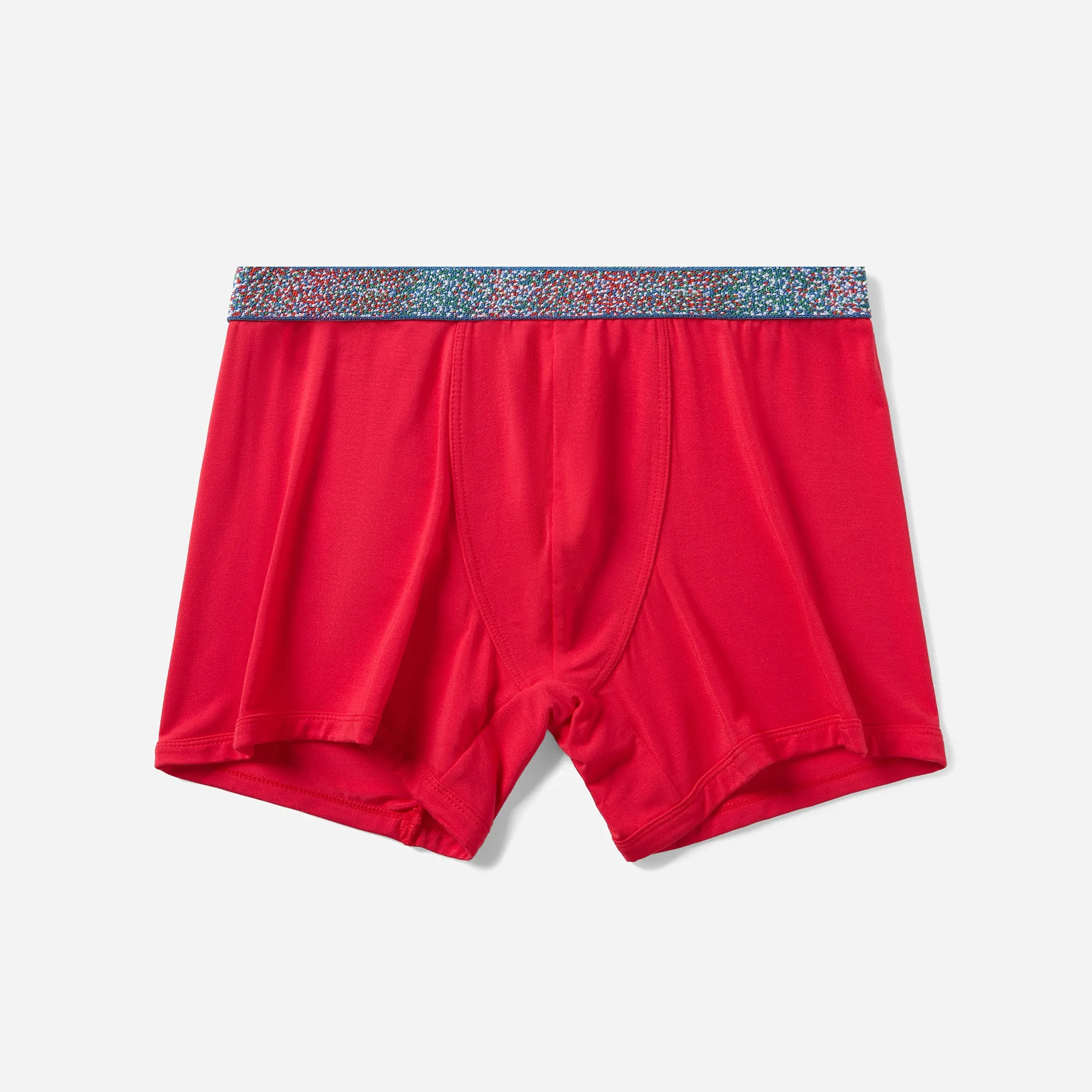 Silktouch TENCEL™ Modal Air Jacquard Waistband Boxer Brief (Holiday)