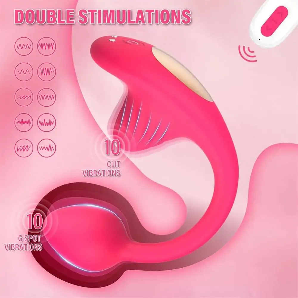 Wearable Panty Vibrator Discreet & Comfortable with Vibrating Love Egg